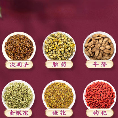 120g Organic Chrysanthemum Wolfberry Cassia Flower Tea Honeysuckle Burdock Root