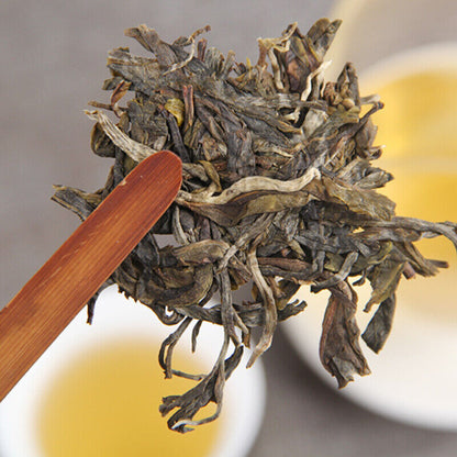 500g Top Ancient Tree Cha Pu'er Tea Cake Bamboo Basket Pu-erh Green Tea Gift Tea
