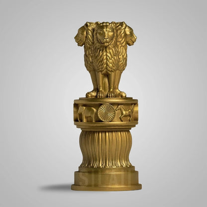 Beautiful Ashoka Pillar Sculpture Idol Statue Figurine