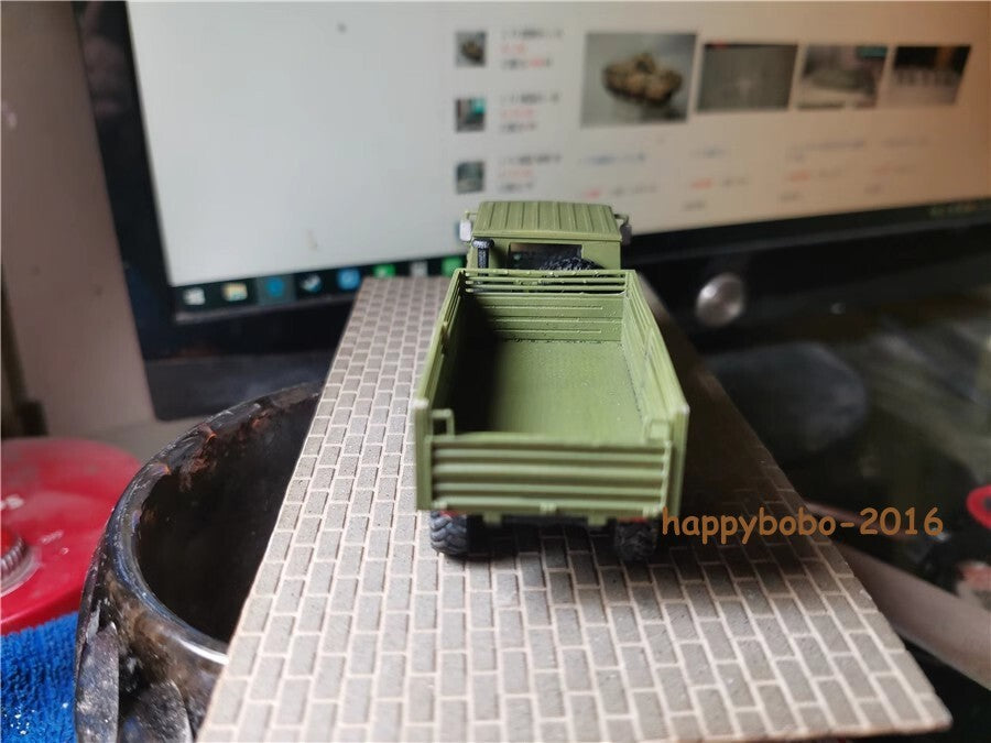 1/72 China PLA Shaanxi Automobile SX2150 Truck 3D Resin Painting Finished Model
