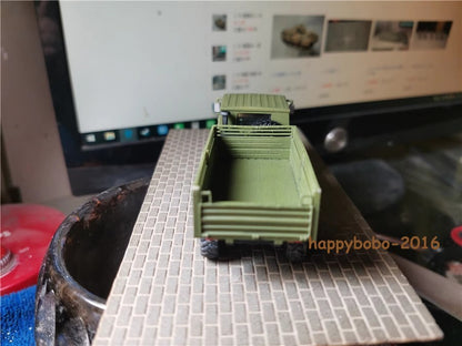 1/72 China PLA Shaanxi Automobile SX2150 Truck 3D Resin Painting Finished Model