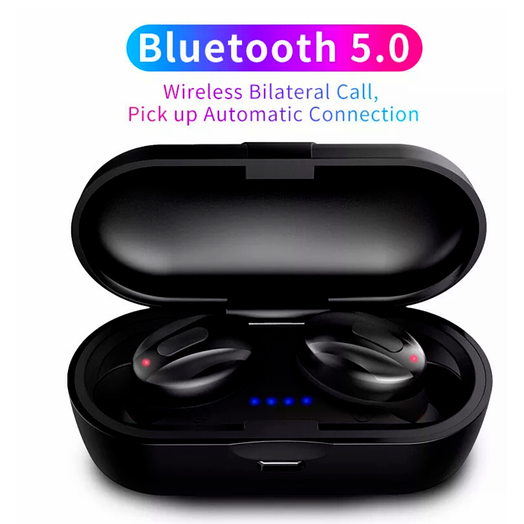 2 X Bluetooth Earbuds for Smart Phone Cell Tablet Wireless Earphones Waterproof