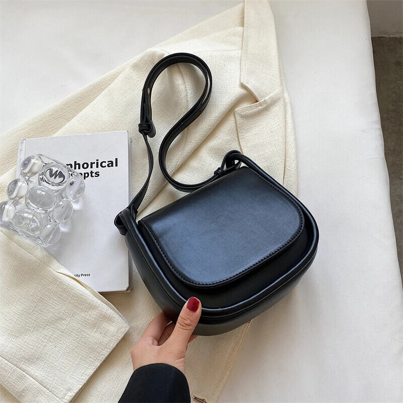 2023 Winter PU Leather Women's Handbag Short The Latest Shoulder Crossbody Bags
