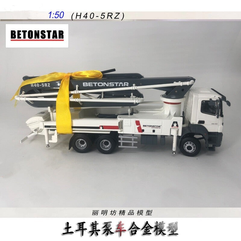 1:50 BETONSTAR H40-5RZ CONCRETE PUMP Construct Equipment Machine Diecast Model