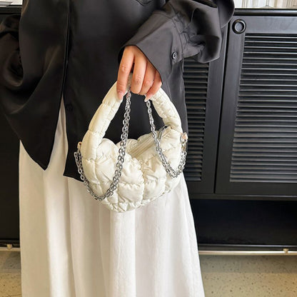 Handbag Pleated Mini Cloud Bag Messenger Chain Crossbody Shoulder Bags 20*13*6cm