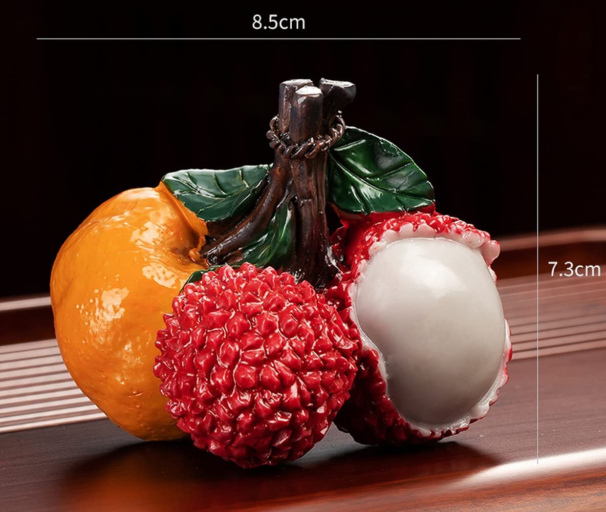 8.5cm Color Changing Lychee Tea Pet Decor Tea Tea Set Tea Play