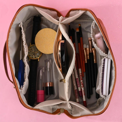 Large Makeup Bag Multifunction Toiletries Organizer Waterproof Cosmetics Storage