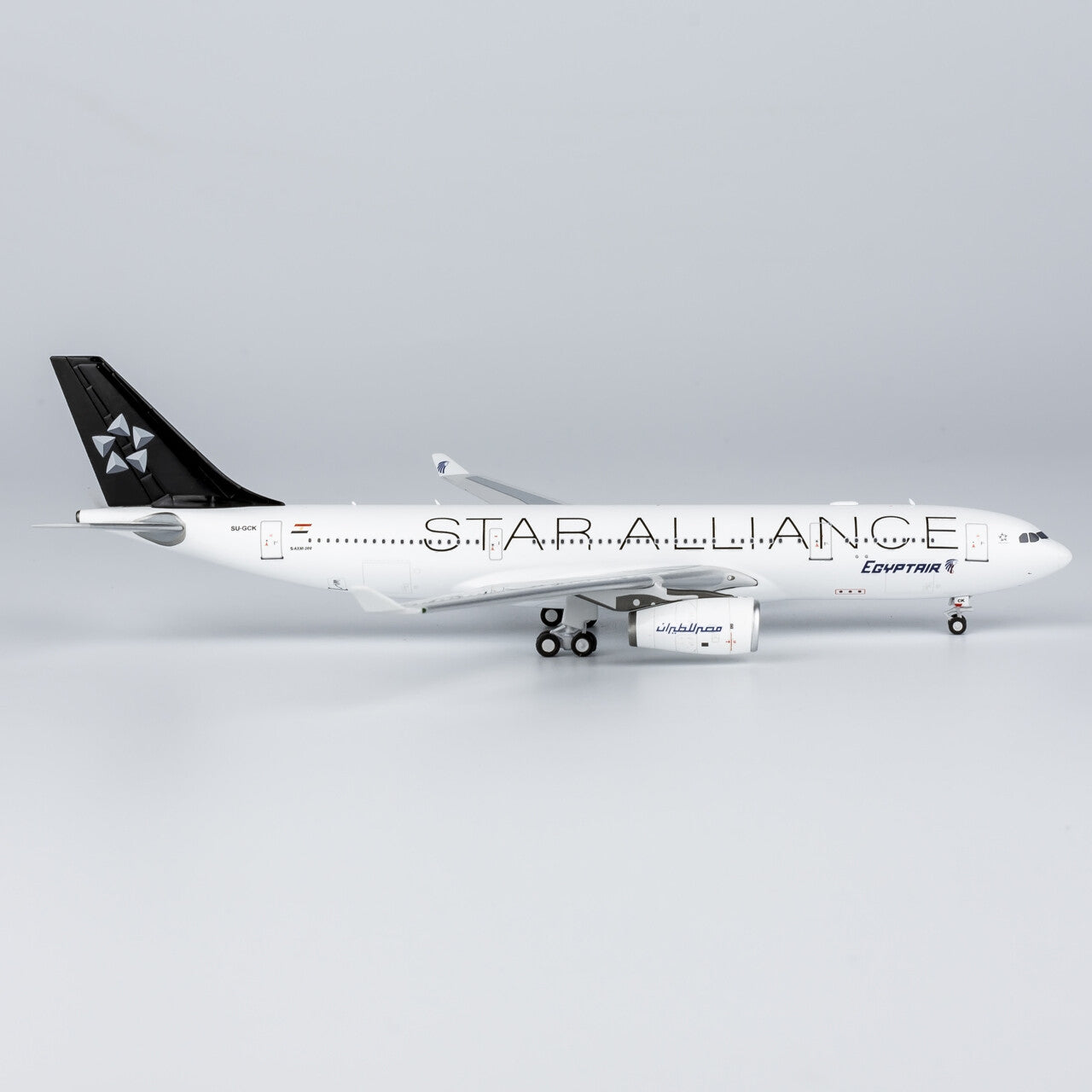 1:400 NG Model EgyptAirAIRBUS A330-200 Passenger Airplane Diecast Aircraft Model