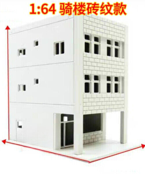 1:150/64 Building Model City Modern Building Layout Scene Display Models
