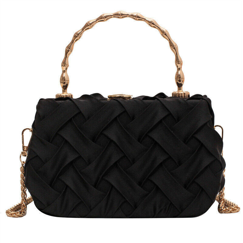 New fashion casual woven personality niche handheld crossbody box bag