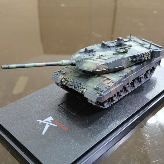 1/72 German Leopard 2A7 Main Battle Tank NATO Tricolor ARTISAN Finished Model