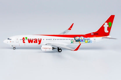 1:400 NG Model TwayAir BOEING 737-800 Passenger Airplane Diecast Aircraft Model
