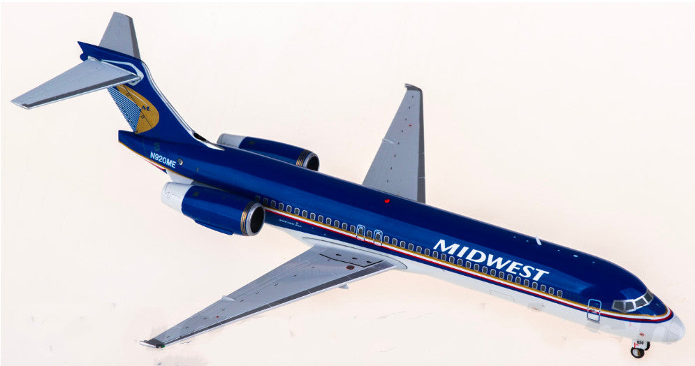 1:200 Geminijets Midwest Airlines B717-200 Passenger Airplane Diecast Model