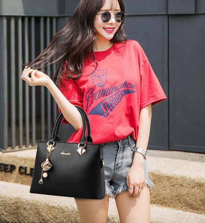 Women Faux Leather Handbags Shoulder Bags Tote Purse Messenger Satchel Crossbody