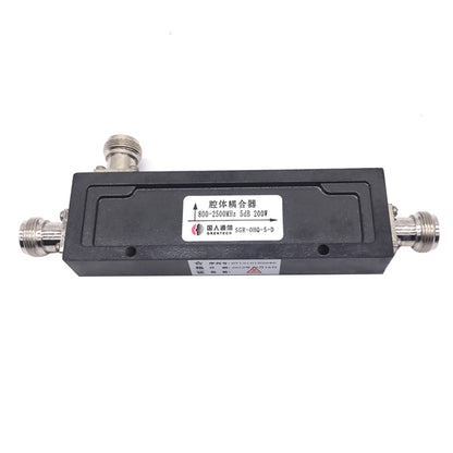 New High Quality RF Coaxial Directional Coupler 800-2500MHz 200 Watts 40dB