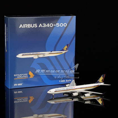 1:400 Phoenix SINGAPORE AIRLINES AIRBUS A340-500 Airplane Diecast Aircraft Model