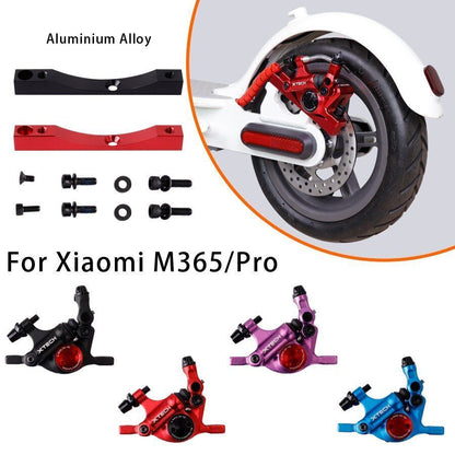 Electric Scooter Hydraulic Disc Brake Calipers Aluminum Alloy Black/Blue/Purple
