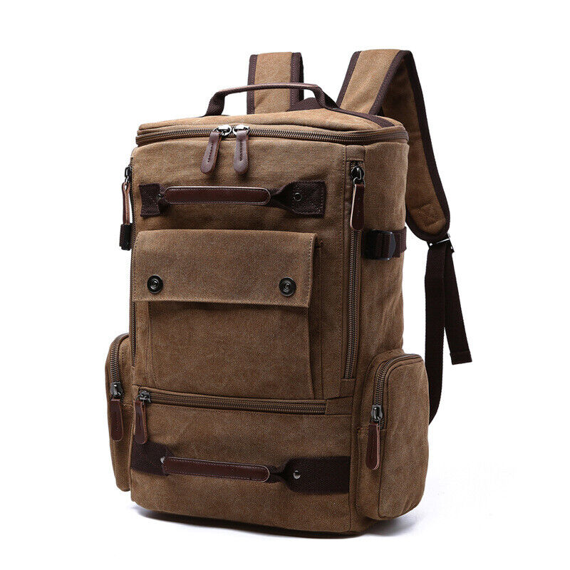 Men's Backpack Canvas Backpack School Bag Travel Bags Backpack Backpack Bag