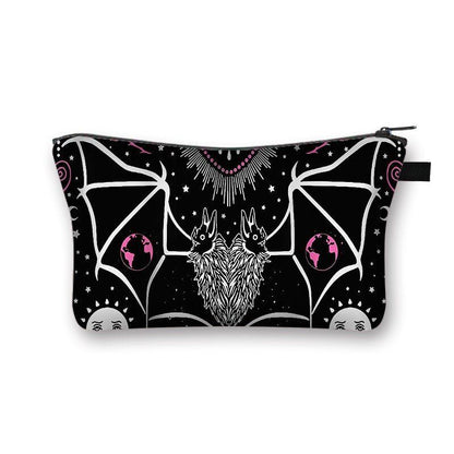 Cosmetic Case Makeup Bag Canvas Toiletry Bag Small Clutch Lipstick Bags Canvas