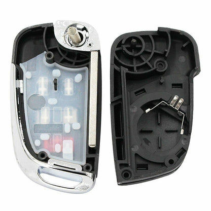 Flip Remote Key Shell Case Fob for Opel 2/3/4/5 Button Astra J Mokka Insignia 1x