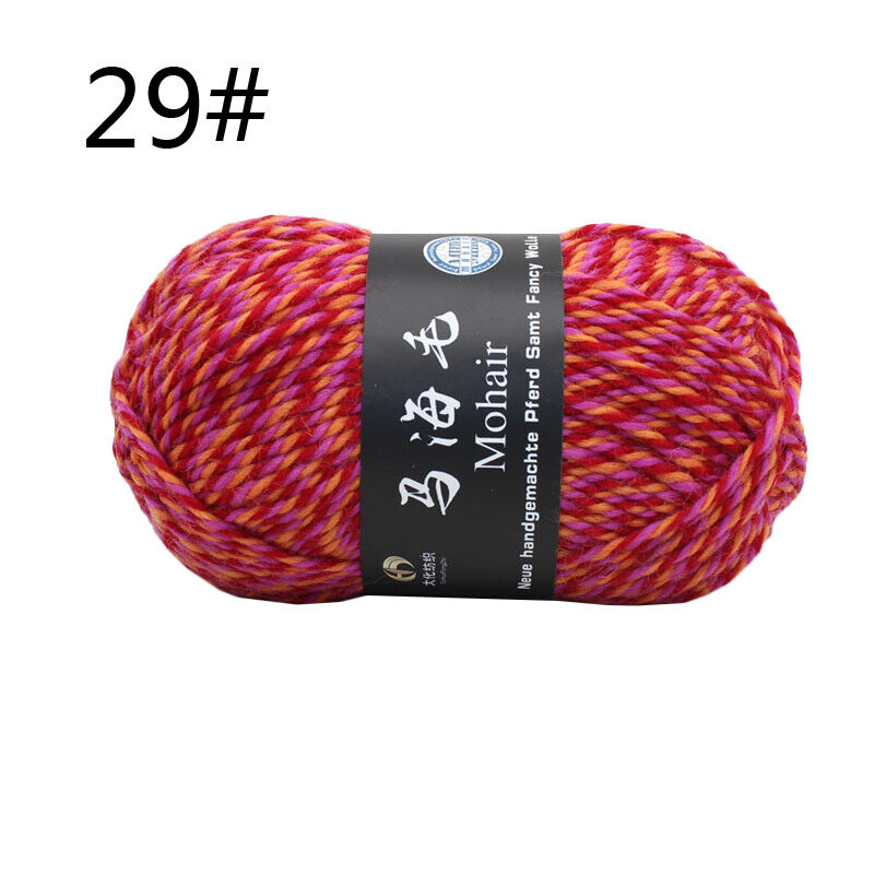 Hot Sale 100g Soft Mohair Cashmere Yarn Thick Woven Knitting Wool Crochet Yarn