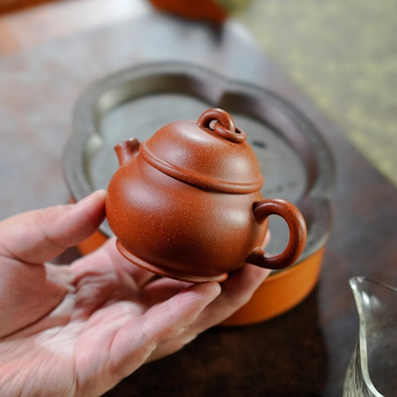 Marked Tea Pot On Big Sales Real Yixing Zisha Jiangpo Clay Master Pot Handmade