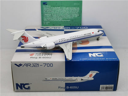 NG Model AIR CHINA ARJ21-700 B-605U 1:200 DIECAST Aircraft Pre-built Model