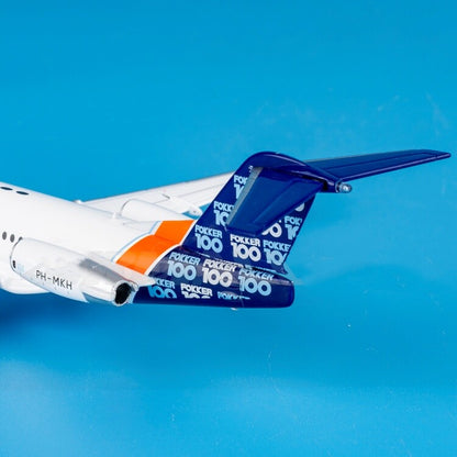 1:200 Geminijets Fokker TAY 650 powered Fokker 100 Airplane Diecast Model
