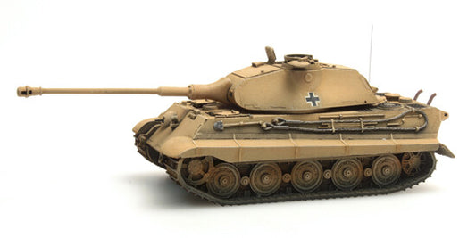 ARTITEC WWII German Tiger II P yellow 1/87 FINISHED MODEL TANK