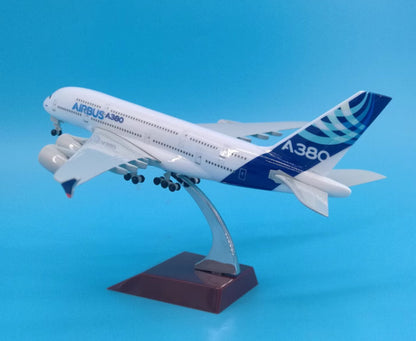 20CM AIRBUS A380 Passenger Aircraft Plane Diecast Aeroplane Airplane Model