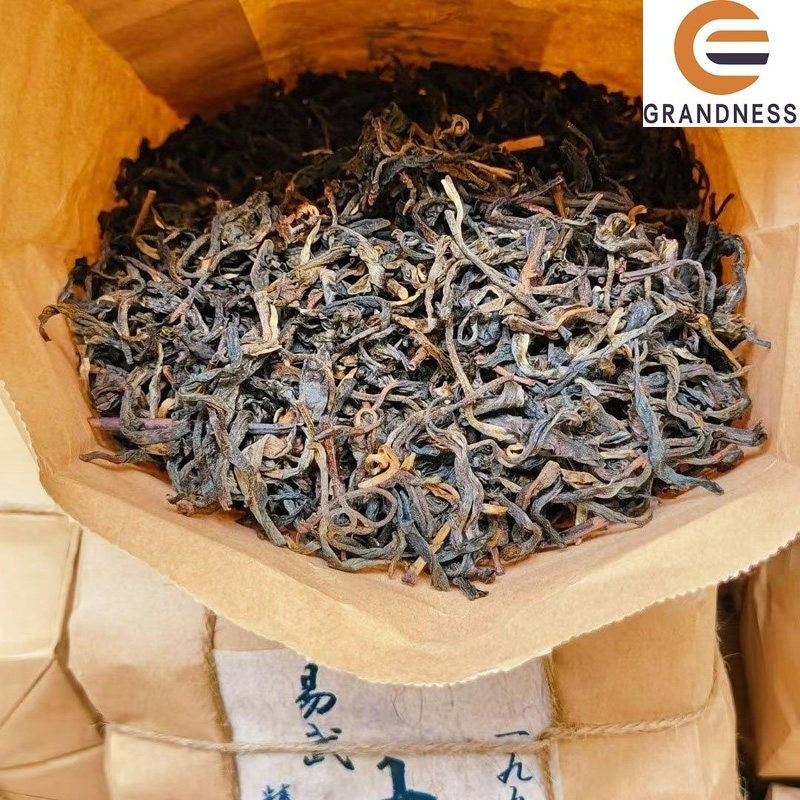 1999 Yunnan Old Pu'er Tea Loose Leaf YIWU Aged Pu-erh Tea Sheng Puer RAW 300g