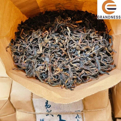 1999 Yunnan Old Pu'er Tea Loose Leaf YIWU Aged Pu-erh Tea Sheng Puer RAW 300g