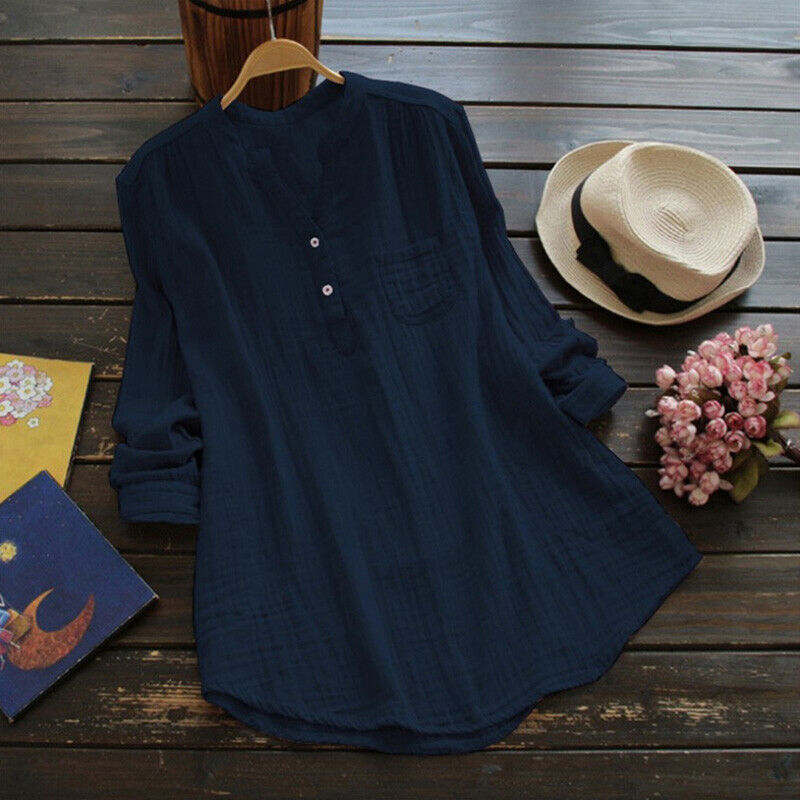 Women's Pullover T-Shirt Dress Ladies Casual Baggy Tunic Tops Blouse Plus Size↖