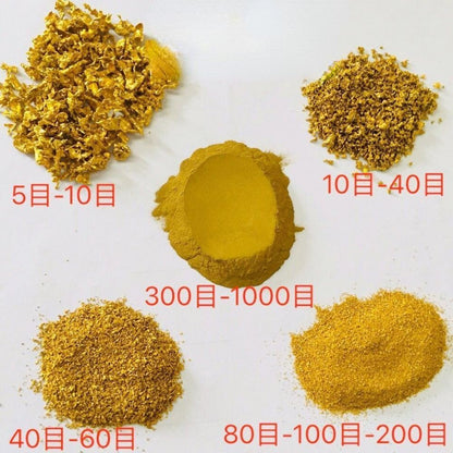Brass Powder 100g Lot High Purity Golden Yellow Metal Coating Derusting Abrasive