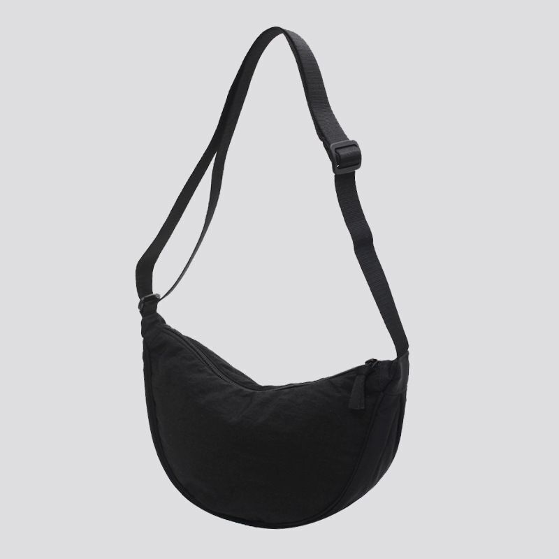 Nylon Crossbody Bag Shoulder Bags Large Tote Bags Zipper Student Travel Shopper