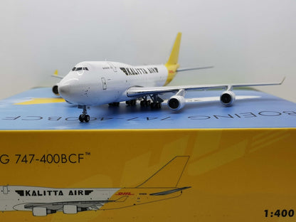 1:400 Phoenix KALITTA AIR BOEING B747-400 Airplane Diecast Aircraft Plane Model