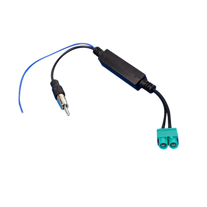 For Volkswagen Dual Head Radio Antenna Conversion Head Replacement Adapter