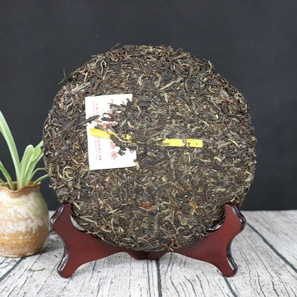 2013 Xiaguan Golden Silk 999 Yunnan Raw Shen Cha Green Pu'er Puer Puerh Tea 357g