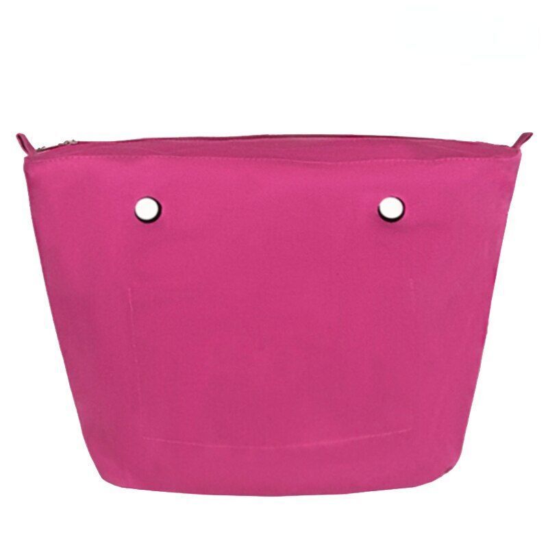 Waterproof Handbag Inner Lining Zipper Pocket Silicone Purse Canvas Accessories
