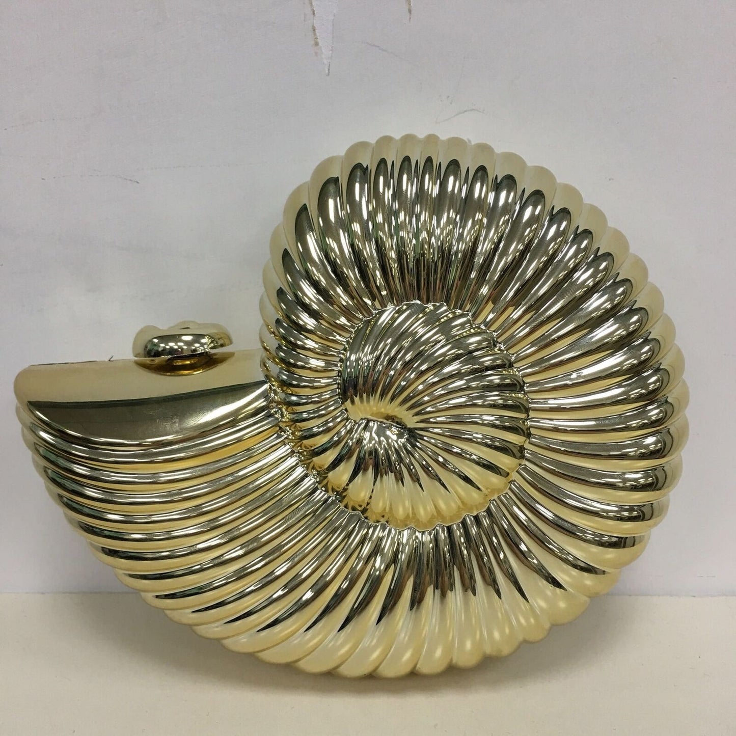 Gold/ Sliver Sling Shell Bag Wedding Crossbody Small Chain PVC Purses 185*150 MM