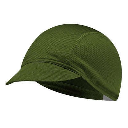 Cycling Cap Solid Color Protection Running Sports Hat Mesh Outdoor Riding Biking