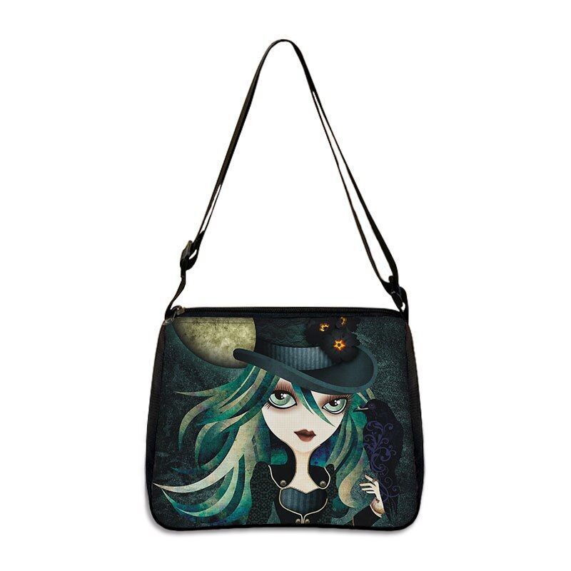 Gothic Skull Women's Bags Large Handbags Messenger Bag Ladies Shoulder Bags 1PC