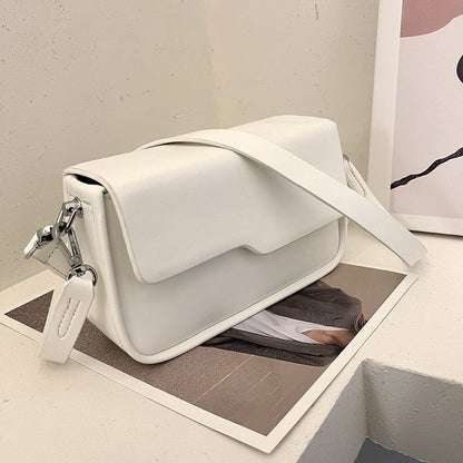 20*11*6.5CM Messenger Bag Minimalist Retro Shoulder Bag Texture Small Square Bag