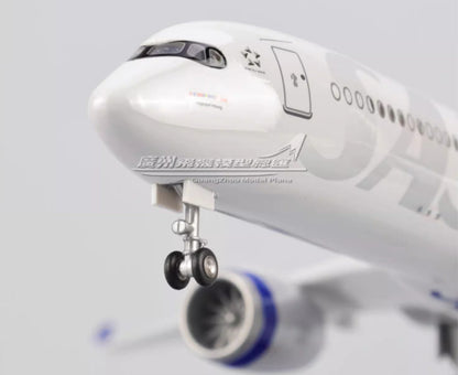 47CM 1:142 SAS Scandinavian AIRBUS A350 Airplane Landing Gear Resin Plane Model