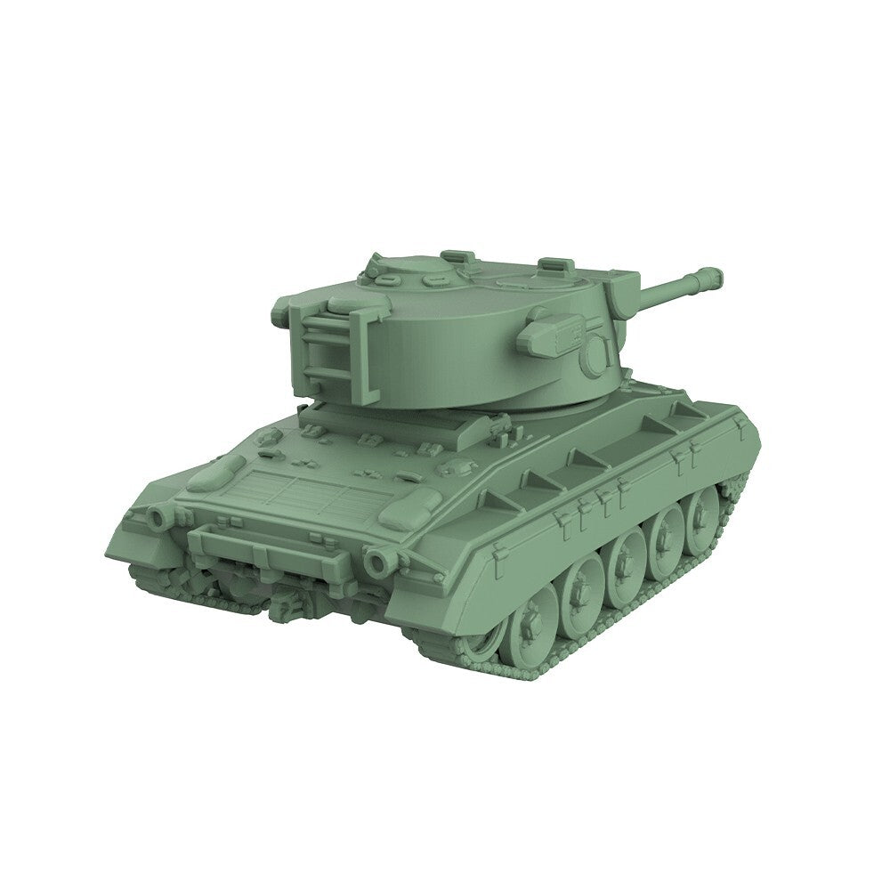 SSMODEL SS1250513 1/1250 Military Model Kit US M24E2 Super Chaffee Light Tank