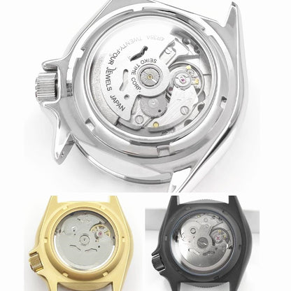 33mm Transparent Sapphire Glass Case Back Cover For Seiko SKX007 SKX009 SKX173*