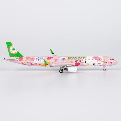 1:400 NGmodels EVA Air Airbus A321 Passenger Airplane Diecast Plane Model