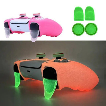 PS5 Glowing Silicone Controller Case Controller Skin Games Accessories Cover