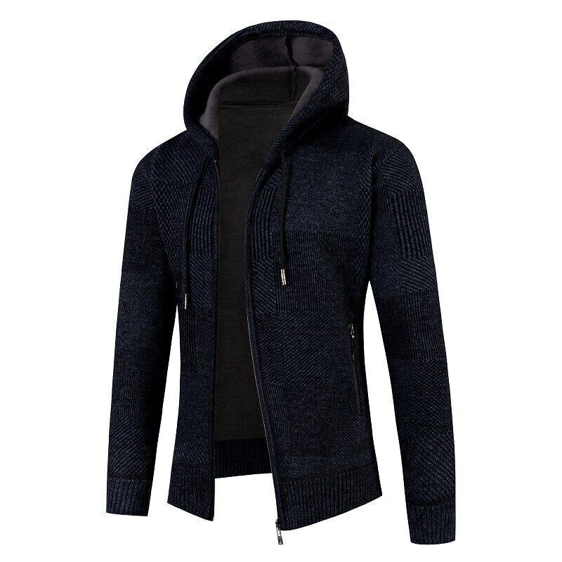 Men's Sweaters Cardigans Winter Hooded Men Sweatear Jackets Coats Men Cardigans