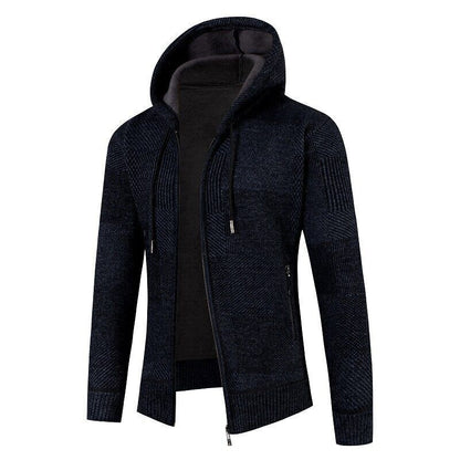 Men's Sweaters Cardigans Winter Hooded Men Sweatear Jackets Coats Men Cardigans